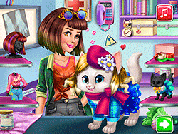 Victoria Adopts a Kitten - Girls - GAMEPOST.COM