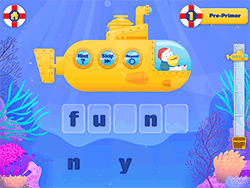 Submarine Spelling Practice - Thinking - GAMEPOST.COM