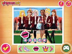 Cool Princesses Back to School - Girls - GAMEPOST.COM