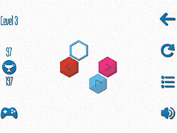 Hexagons Moving - Thinking - GAMEPOST.COM