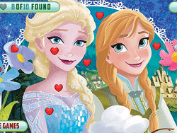 Princess Ice: Hidden Hearts - Girls - GAMEPOST.COM