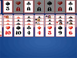 Forty Thieves Solitaire - Arcade & Classic - GAMEPOST.COM