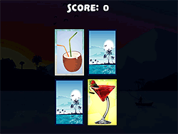 Beach Cocktails Memory - Skill - GAMEPOST.COM