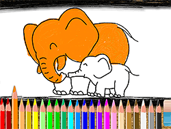 Back To School: Elephant Coloring Book - Skill - GAMEPOST.COM