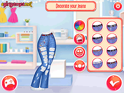 Design My Fabulous Ripped Jeans - Girls - GAMEPOST.COM