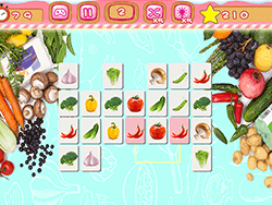 Vegetables Mahjong Connection - Thinking - GAMEPOST.COM
