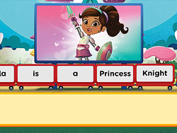 Nella the Princess Knight: Word Train