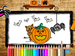 Halloween Coloring Book - Skill - GAMEPOST.COM