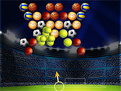 Bubble Shooter Golden Football - Arcade & Classic - GAMEPOST.COM