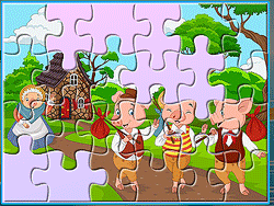 Pig Family Jigsaw - Arcade & Classic - GAMEPOST.COM