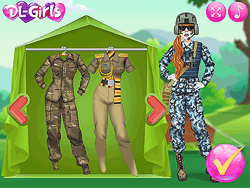 Princess Military Fashion - Girls - GAMEPOST.COM
