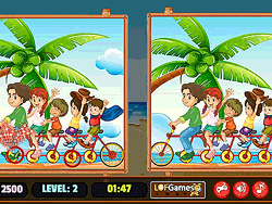 Summer Beach Differences - Arcade & Classic - GAMEPOST.COM
