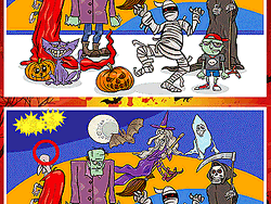 Find 5 Differences Halloween - Arcade & Classic - GAMEPOST.COM