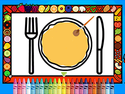 Color and Decorate Dinner Plate - Skill - GAMEPOST.COM