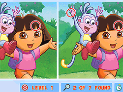Find 7 Differences Dora - Skill - GAMEPOST.COM