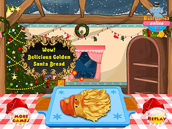 Cooking Golden Santa Bread - Arcade & Classic - GAMEPOST.COM