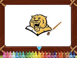 Angry Tiger Coloring - Skill - GAMEPOST.COM