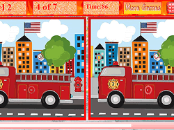 Fire Trucks Differences - Arcade & Classic - GAMEPOST.COM