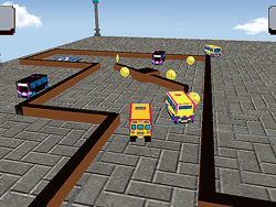 School Bus 3D Parking - Racing & Driving - GAMEPOST.COM