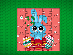 Easter Bunny Eggs Jigsaw - Thinking - GAMEPOST.COM