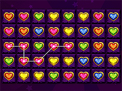 Hearts Gems Connect - Arcade & Classic - GAMEPOST.COM