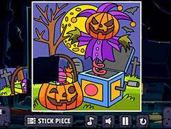 Torn Pics Jigsaw Halloween - Thinking - GAMEPOST.COM