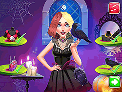 Vampira Spooky Hairstyle Challenge - Girls - GAMEPOST.COM