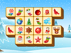 Mahjong Tiles Christmas - Skill - GAMEPOST.COM