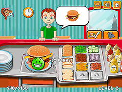 Burger Slinger - Management & Simulation - GAMEPOST.COM