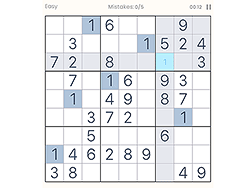 Classic Sudoku Puzzle - Thinking - GAMEPOST.COM