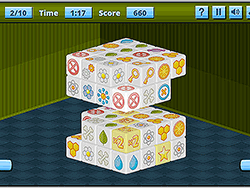 Mahjongg 3 Dimensions - Arcade & Classic - GAMEPOST.COM