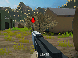Pixel Village Battle 3D