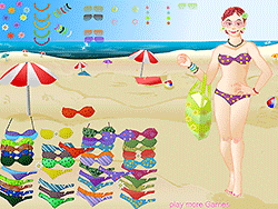 Day at the Beach Dressup