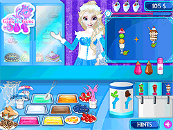 Elsa's Frozen Ice Cream Shop