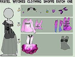 Pastel Witches Clothing Shoppe Batch One