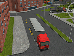 Semi Driver 3D Trailer Parking - Racing & Driving - GAMEPOST.COM
