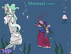 Mermaid Flash Dress Up Doll
