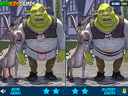 Shrek Differences
