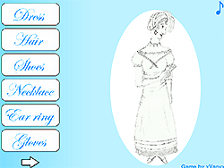1810's Paper Doll Dress Up