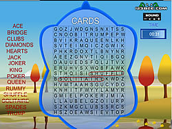 Word Search Gameplay 4 - Cards