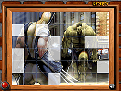 Sort My Tiles Wolverine Vs Hulk