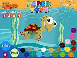Finding Nemo - Paper Toys
