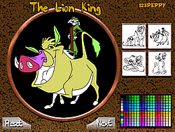 The Lion King Online Coloring