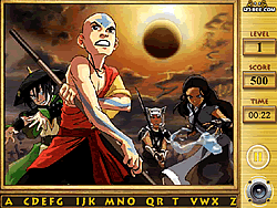 The Last Airbender - Find the Alphabets