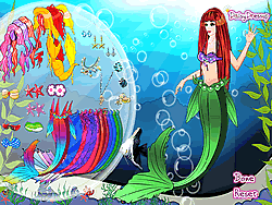 Lovely Mermaid Dress Up