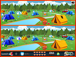 Camping - Spot The Difference