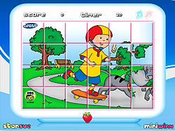 Caillou Rotate Puzzle