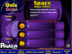 The Outer Space Quiz Game