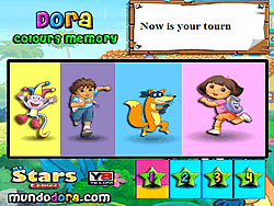 Dora Colours Memory