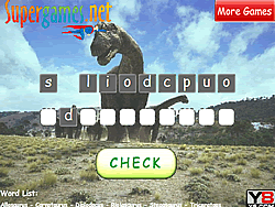 Dinosaurs Word Scramble